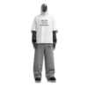 Zenith Lifestyle Prove Them Wrong White Oversized T-shirt